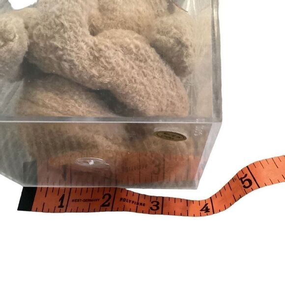 1993 1996 Retired Curly The Teddy Bear Ty Beanie Baby Plush Collectible Vintage - Picture 11 of 12